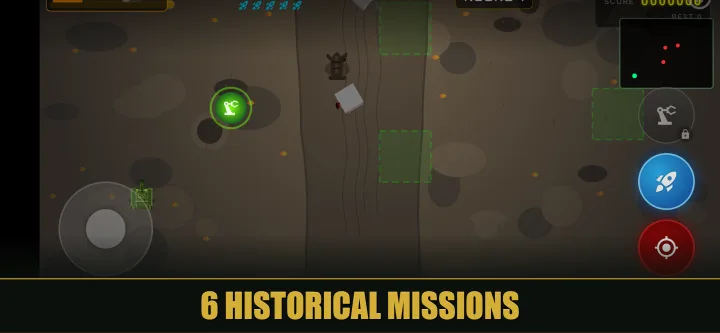 Iron Swarm firing on a wave of enemy armor